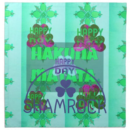 St Patricks day Napkin