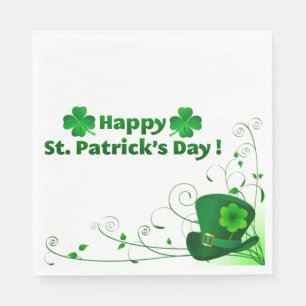 St Patrick's Day Napkins