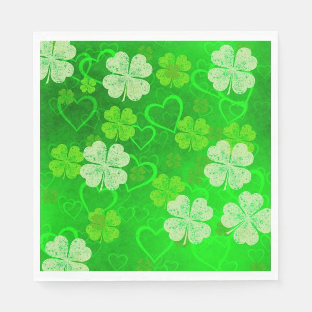 St Patrick's Day Napkins (Front)