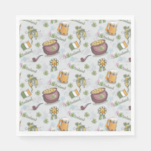 St Patrick's Day Napkins