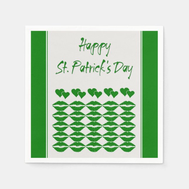 St. Patrick's Day Napkins (Front)