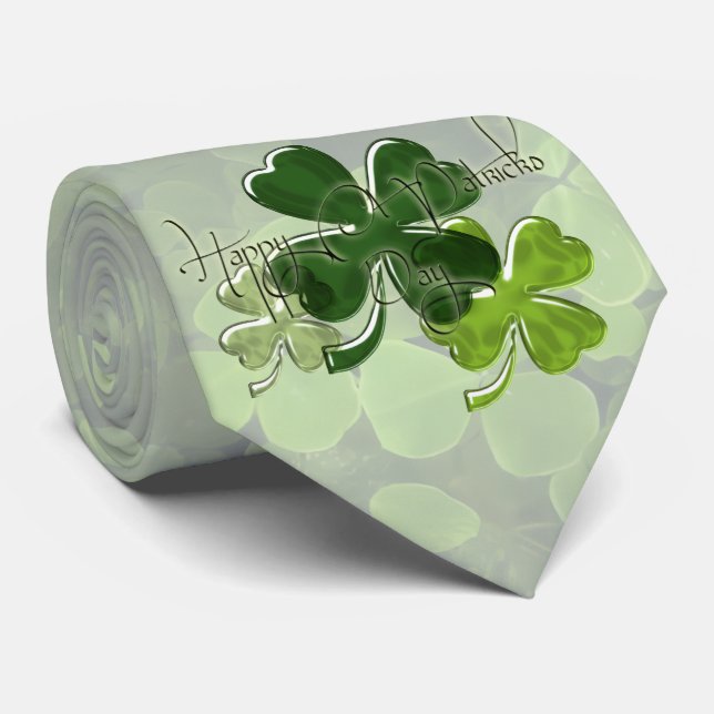 St. Patrick's Day Neck Tie (Rolled)