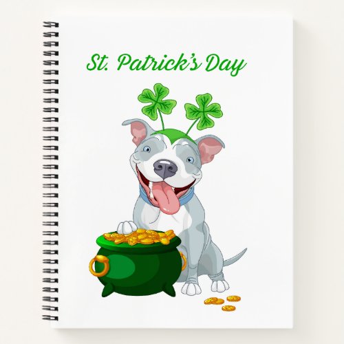 St Patricks day notebook