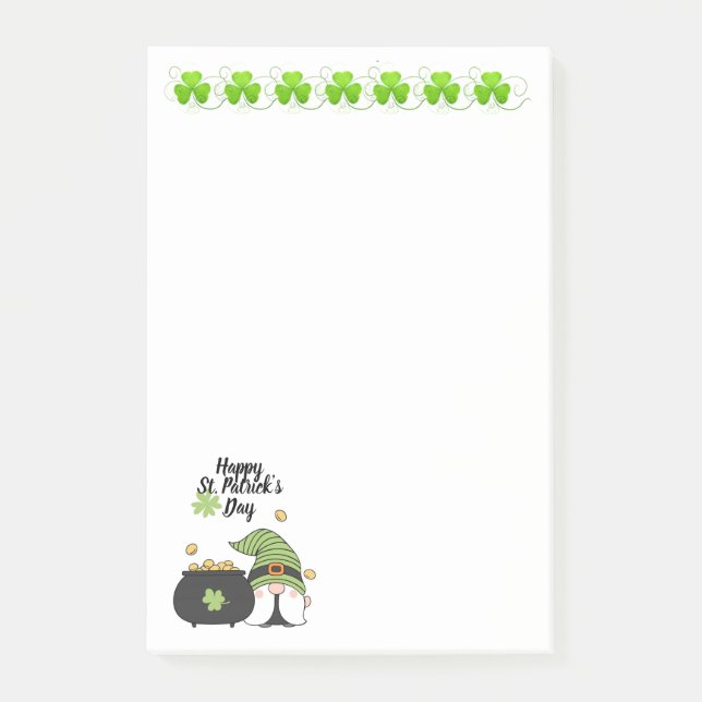 St. Patrick's Day  Notes (Front)