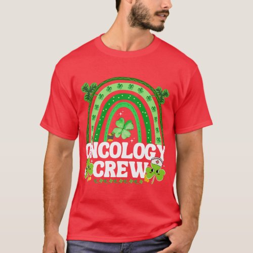 St Patricks Day Oncology Nurse Crew Peds Oncology  T_Shirt