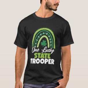 St Patricks Day One Lucky State Trooper T-Shirt