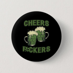 St Patricks Day Outfit Cheers Ers Drink Beer Irish Button