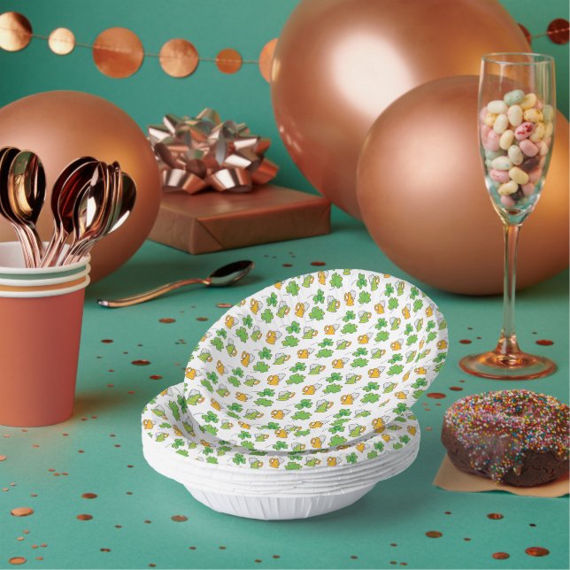 St. Patrick's Day Paper Bowls (Multi)