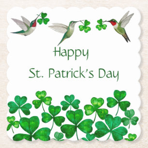 St. Patrick's Day Paper Coaster