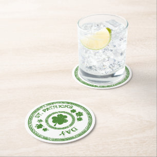 St. Patricks Day Paper Coasters