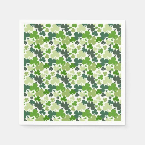 St Patricks Day Paper Cocktail Napkins