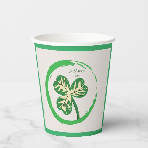 St Patricks Day Paper cup