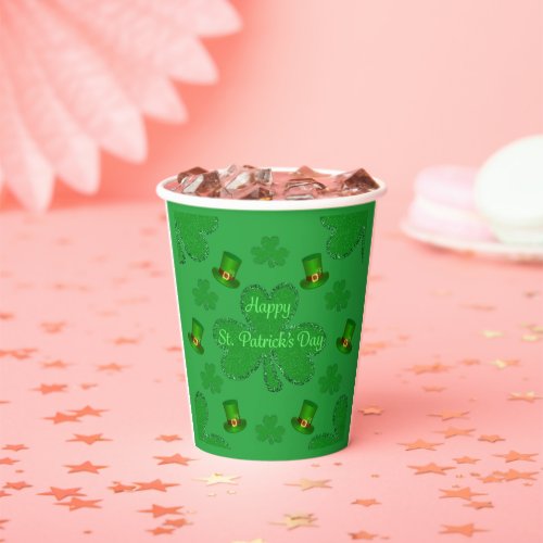 St Patricks Day Paper Cup   Matching Tableware