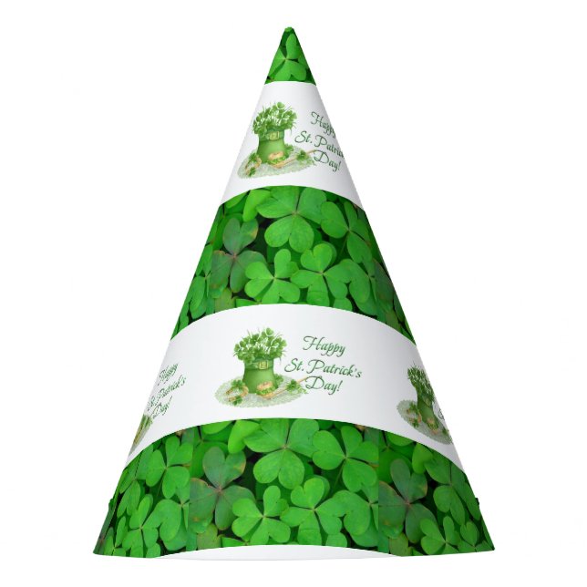 St. Patrick's Day Paper Hat (Front)