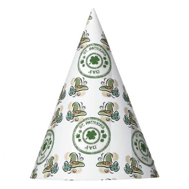 St. Patrick's Day Paper Hat (Front)