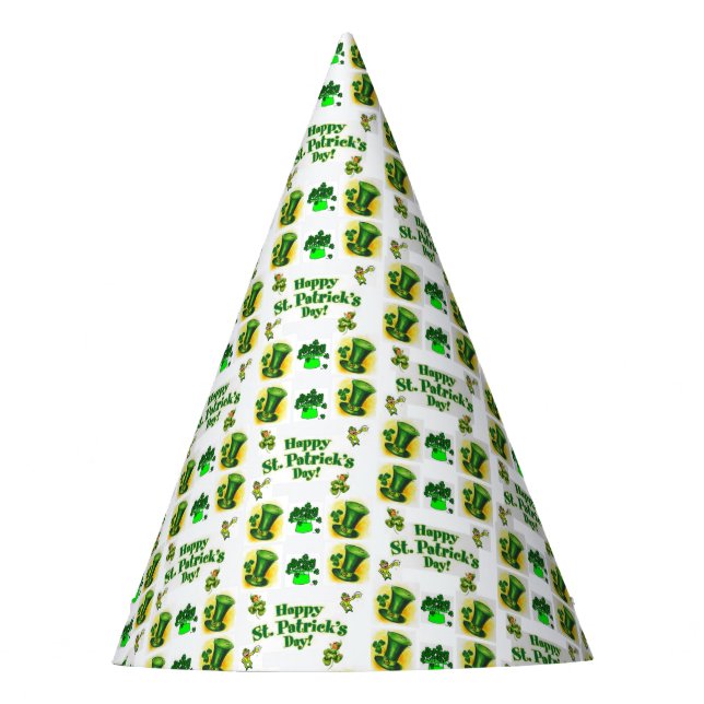 St. Patrick's Day Paper Hat (Front)