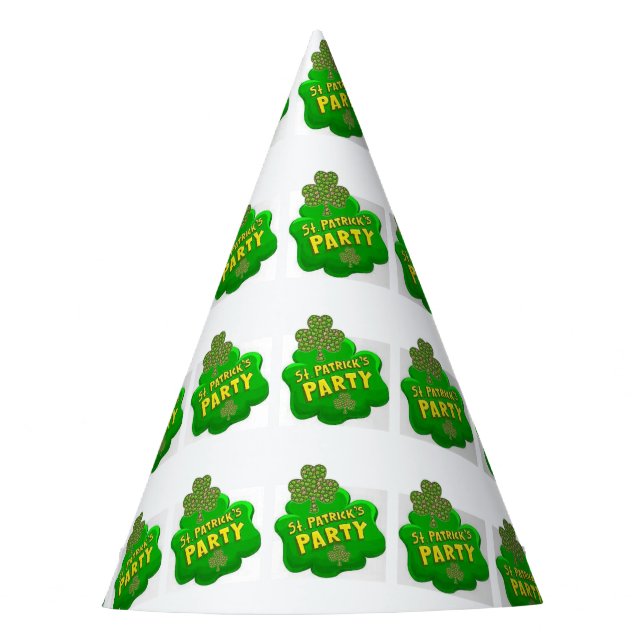 St. Patrick's Day Paper Hat (Front)