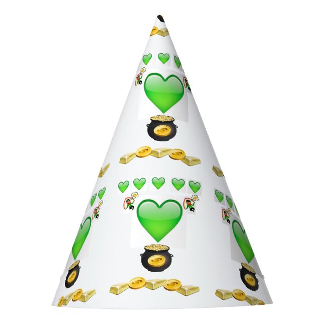 St. Patrick's Day Paper Hat (Front)