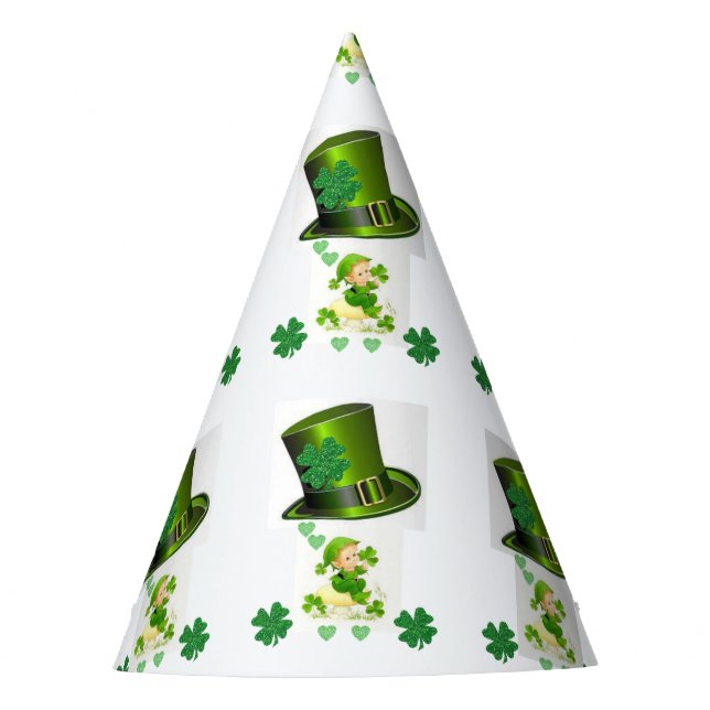 St. Patrick's Day Paper Hat (Front)