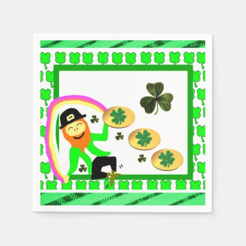 St Patricks Day Paper Napkins