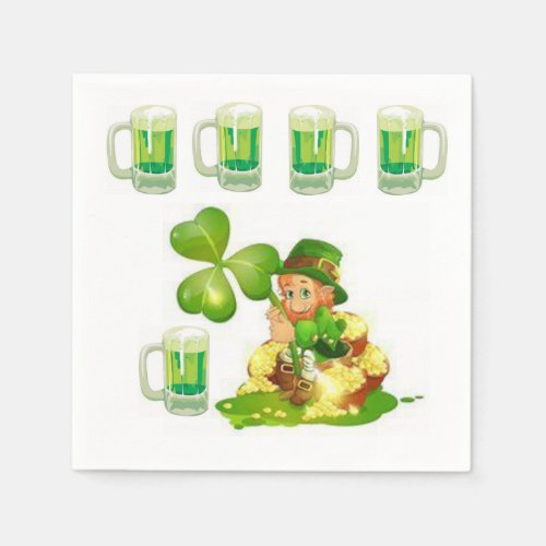 St Patricks Day Paper Napkins