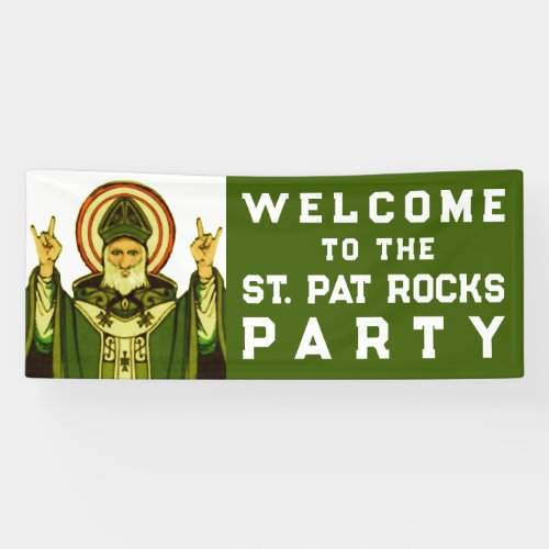St Patricks Day Party Banner