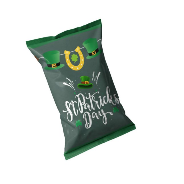 St Patricks Day Party Chip Bag Wrappers Favors Notepad (Creator Uploaded)