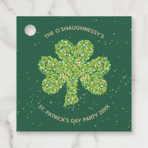St. Patrick's Day Party Favor Tags - Customize