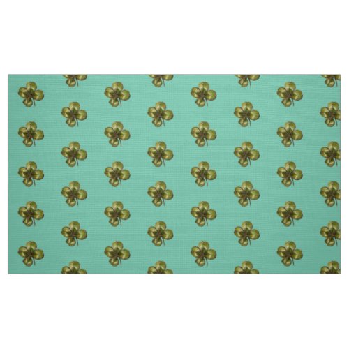 ST PATRICKS DAY PARTY GREEN IRISH SHAMROCK FABRIC