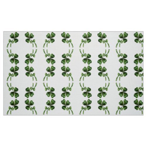 ST PATRICKS DAY PARTY GREEN IRISH SHAMROCK FABRIC