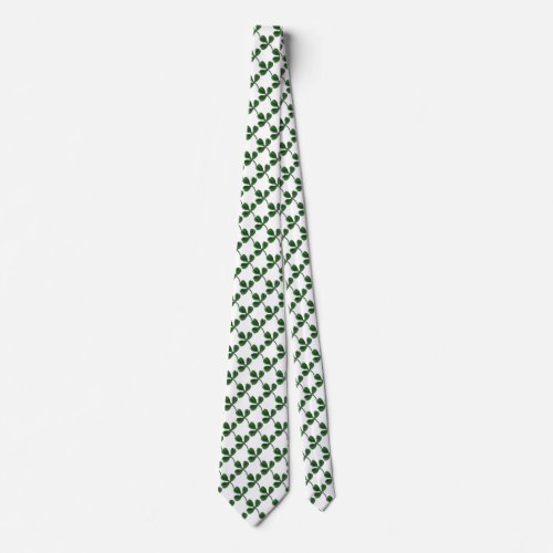 ST PATRICKS DAY PARTY GREEN IRISH SHAMROCK TIE