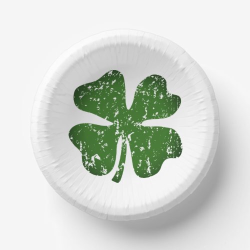 St Patricks day party green Paper Soup Bowls