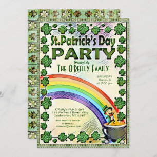 St. Patrick's Day Party Invitation