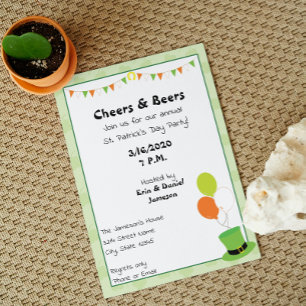 St. Patrick's Day Party Invitation