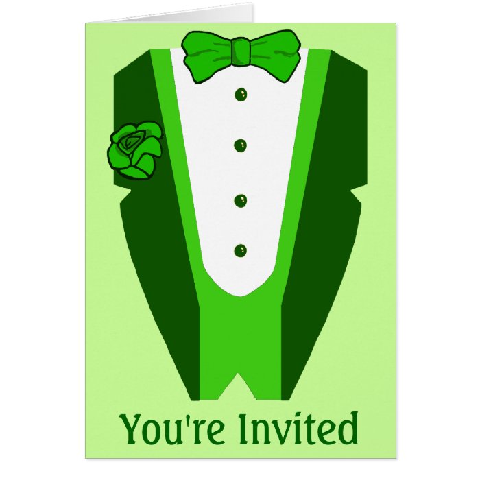 St. Patrick's Day party invitation Card