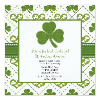 St. Patrick's Day Party Invitations