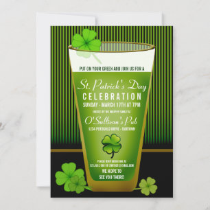 St. Patricks Day Party Invitations