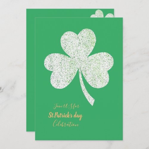 St Patricks Day Party invite _ Custom Card