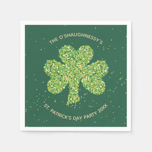 St Patricks Day Party Napkins _ Customize