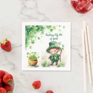 St. Patrick's Day Party Paper Napkin