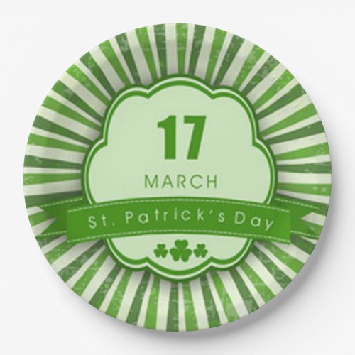 St Patricks Day Party Paper Plates