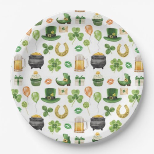 St Patricks Day Party Paper Plates