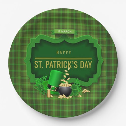 St Patricks Day Party Paper Plates