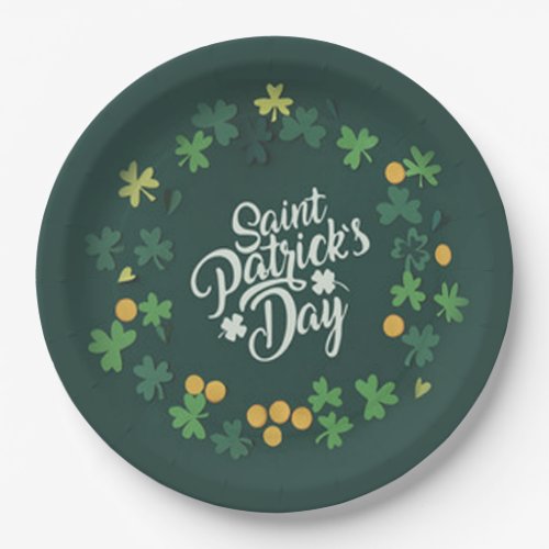 St Patricks Day Party Paper Plates
