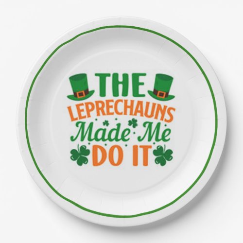 St Patricks Day Party Paper Plates