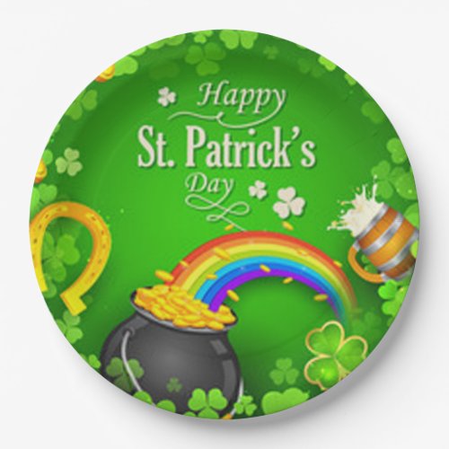 St Patricks Day Party Paper Plates