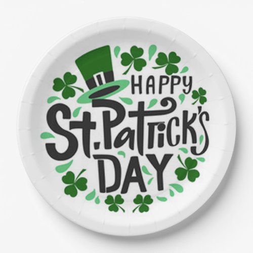 St Patricks Day Party Paper Plates