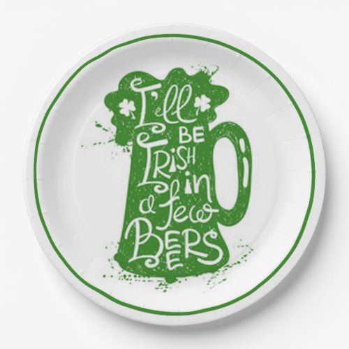 St Patricks Day Party Paper Plates