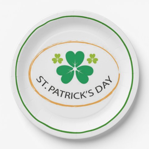 St Patricks Day Party Paper Plates