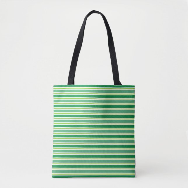 St. Patrick's Day Patern Tote Bag (Front)